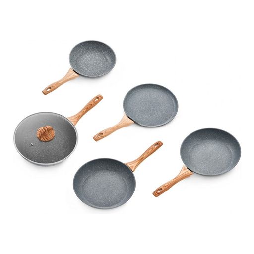 Сковорода Walmer Stonehenge, 20 см, цвет серый  фото 9