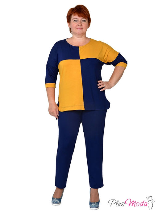 Брюки Модель №125 размеры 50-72 - Plusmoda фото 3