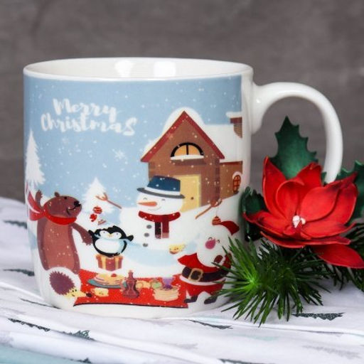 Кружка новогодняя 380 мл / 8008 /уп 72/ - Галеонтрейд фото 4