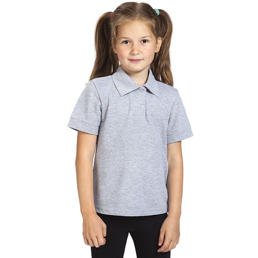 Футболка поло серая - Мариша фото 3