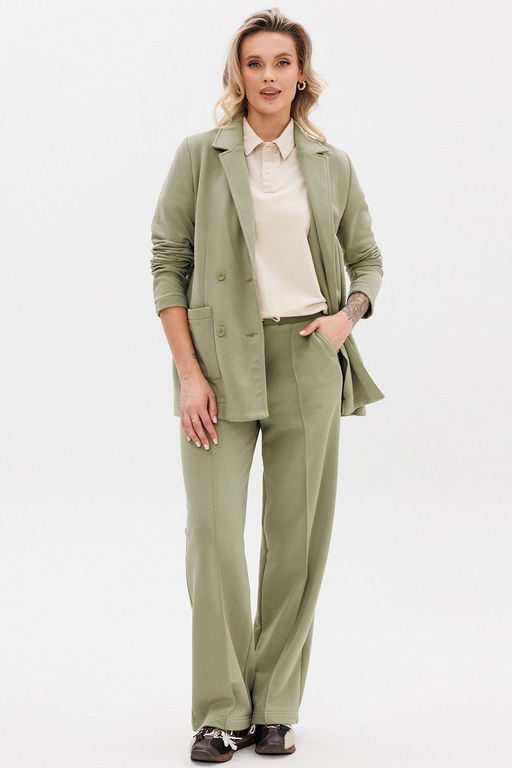 Жакет GO F4078/26-02.164-170 фисташка - Pirs фото 2