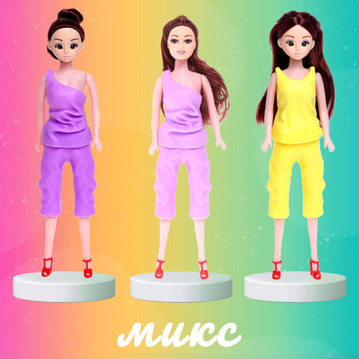 Кукла-модель Анна в пластиковом костюме, МИКС - Simaland фото 7