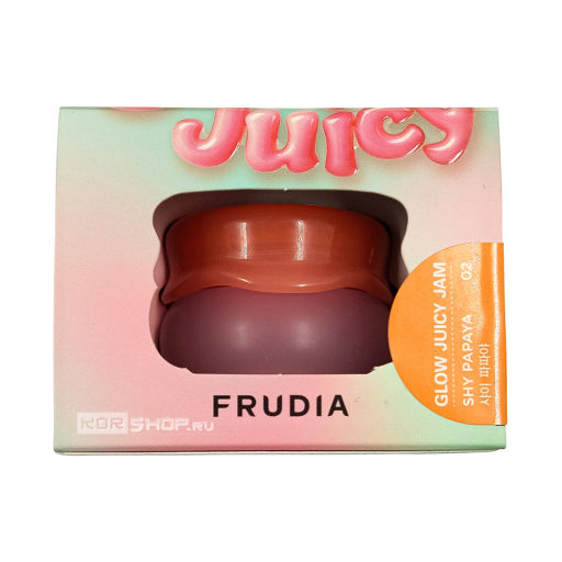Тающий бальзам-джем для губ и щек №02 (Скромная папайя) Frudia, Корея, 4,5 г