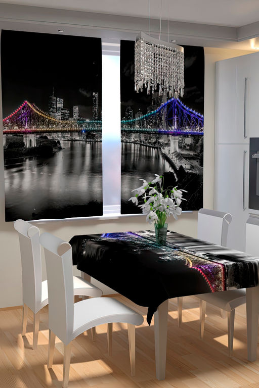 Фотошторы для кухни 10845