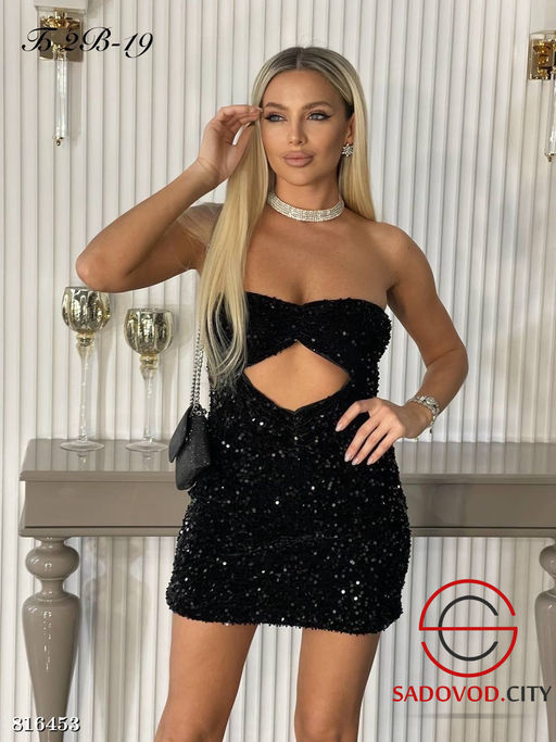 Платье женское с пайетками - Bruno фото 5