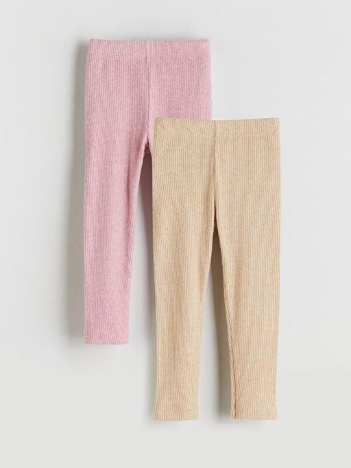 Beli Lastikli K?z ?ocuk Tayt 2li