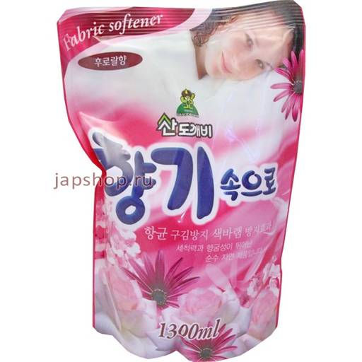 Концентрированный кондиционер для белья Цветочный. -Soft Aroma Floral . 1300мл