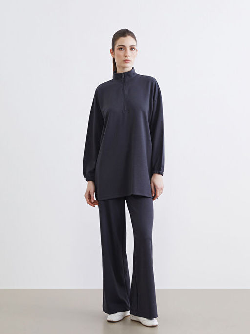 Soft Touch Oversize Kad?n Sweatshirt Tunik