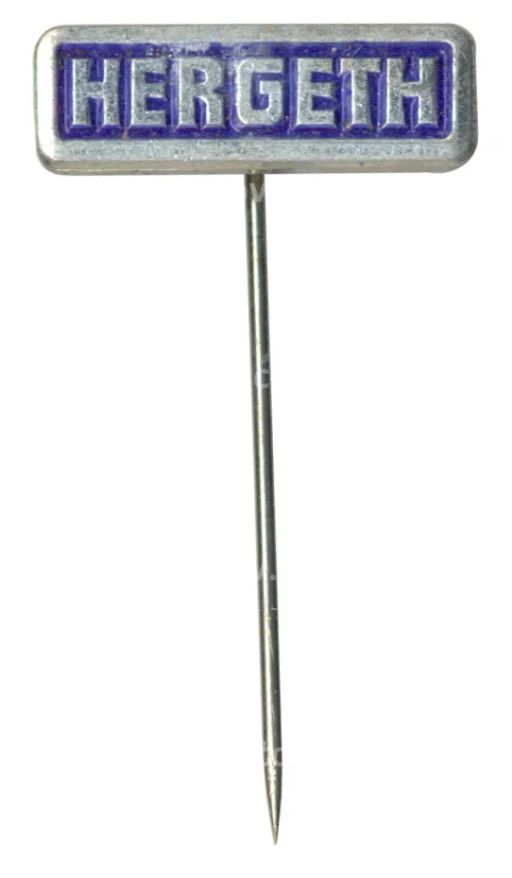 Значок рекламный Hergeth (Германия)