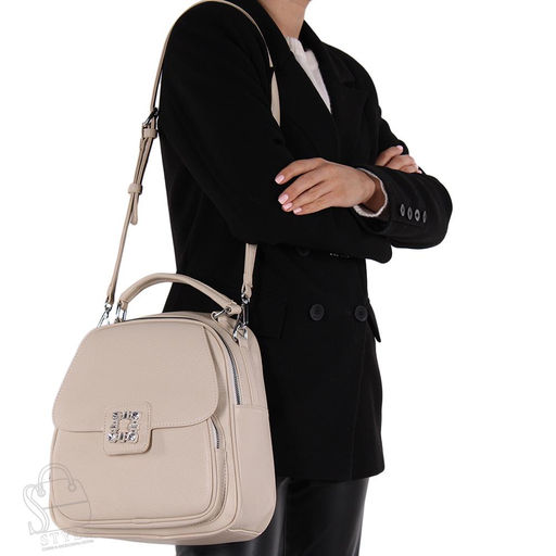 Рюкзак женский 69142 beige Velina Fabbiano-Safenta/30  в Новосибирске
