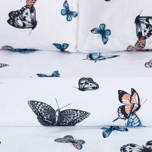 Постельное бельё Этель Дуэт Легкость 143х215 см - 2 шт, 220х240 см, 70х70 см -2 шт, поплин 125 г/м2  фото 4