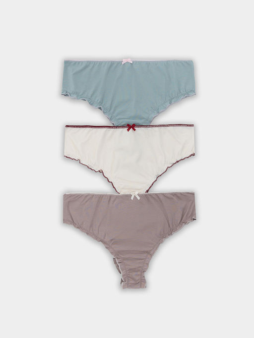 Трусы бразилиана женские в наборе, 3 шт - Mark formelle фото 9