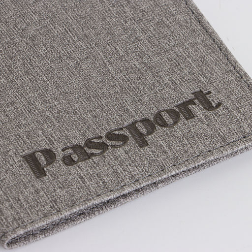 Обложка для паспорта, серая