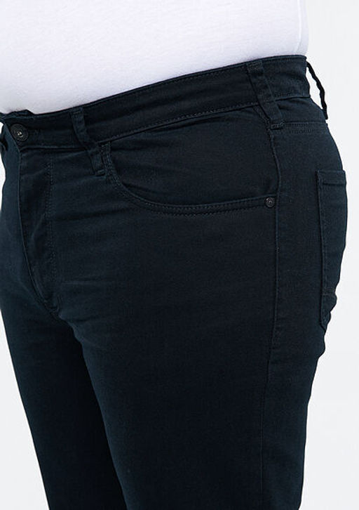 Hasan Siyah Comfort Jean Pantolon - Mavi фото 4