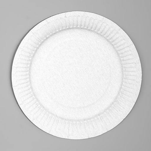 Цена за 10 шт. Тарелка бумажная Зайка, 18 см - Страна карнавалия фото 3