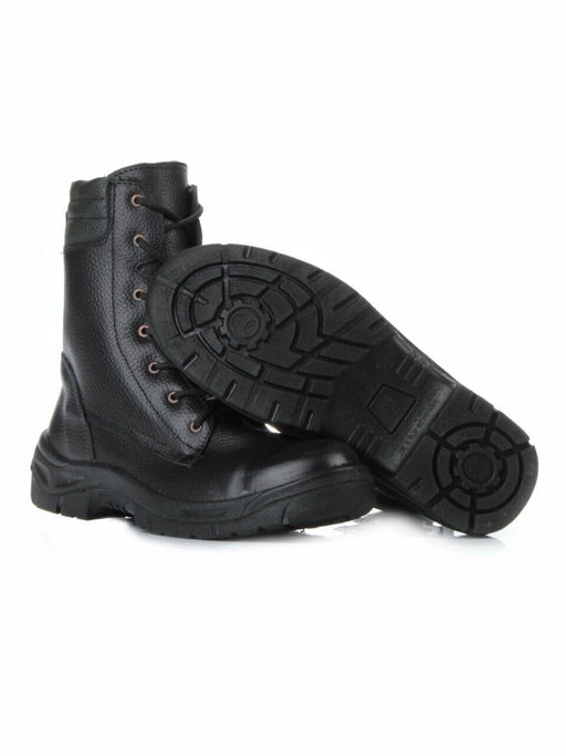 05-9008 BLACK Ботинки зимние мужские (искусственная кожа, искусственный мех) - No name фото 15
