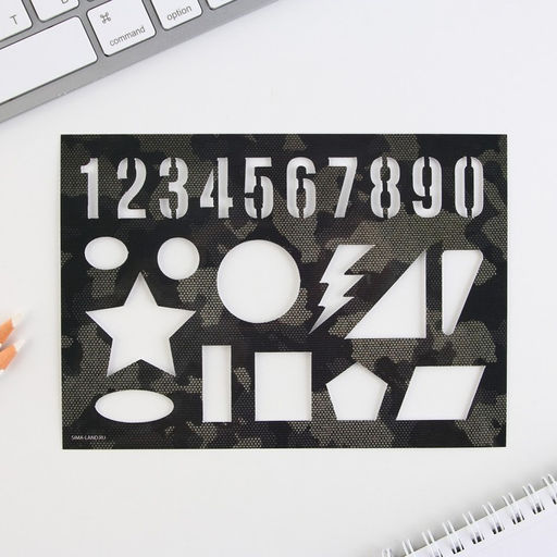 Блокнот-раскраска, трафарет, цветные мелки, линейка «23 февраля: Для будущего защитника»