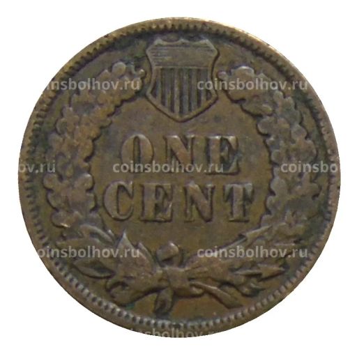 Монета 1 цент 1906 года США