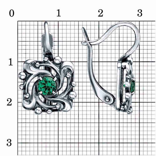 СЕРЬГИ 34815082-7 - Красная пресня фото 2