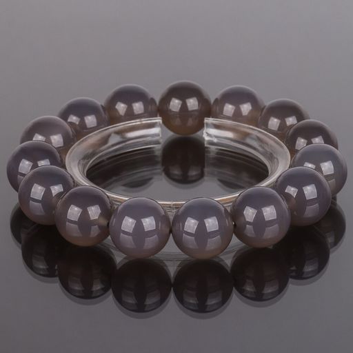 Браслет из серего Агата