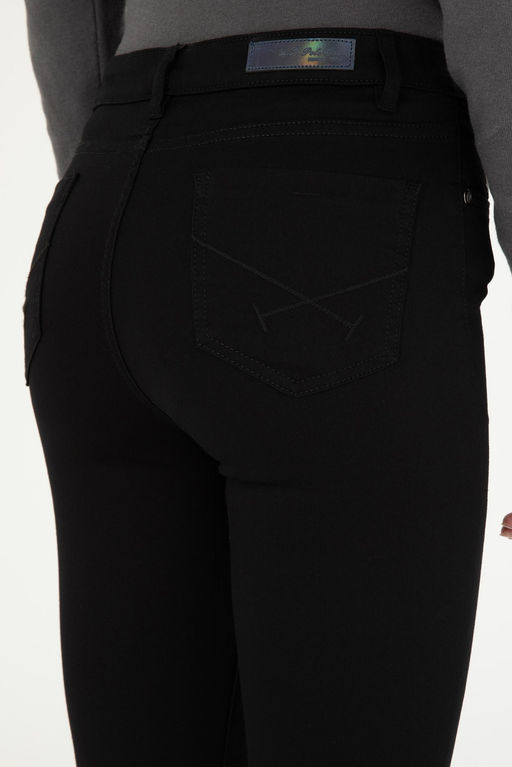 Женские черные брюки из плотной ткани - U.s. polo assn фото 6