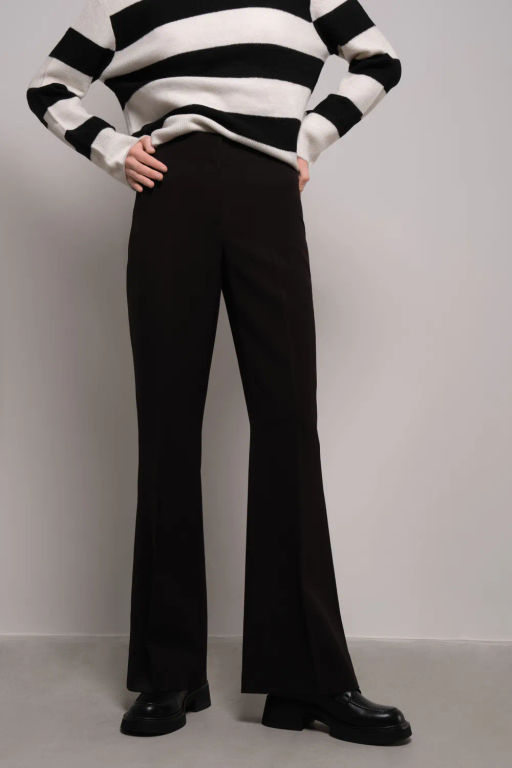 Брюки-клеш с высокой посадкой - Incity фото 2