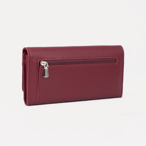 Кошелёк на магнитах, цвет бордовый - Simaland фото 2