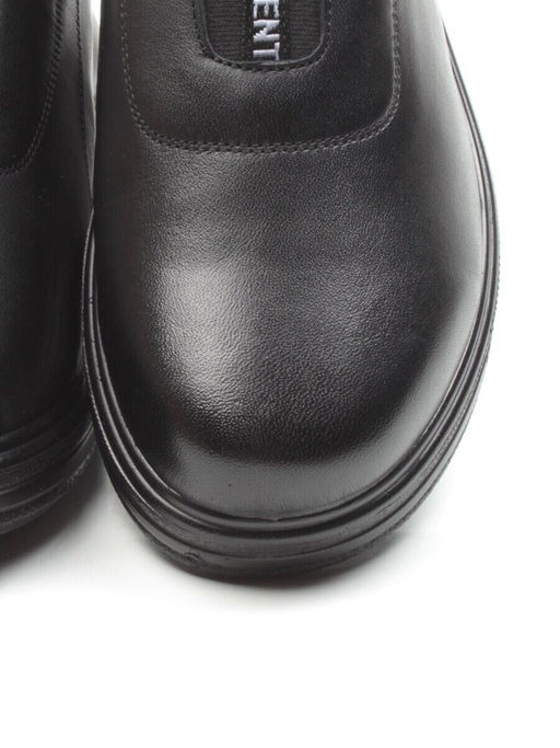 03-5069 BLACK Полуботинки женские (натуральная кожа)