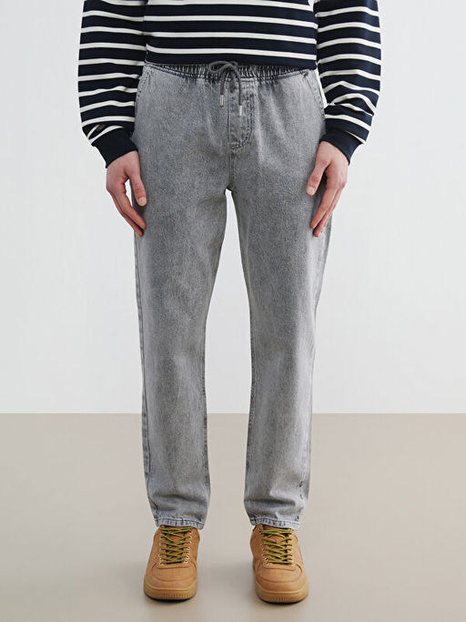 Straight Fit Erkek Jean Pantolon