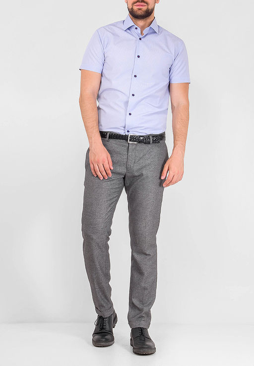 Сорочка мужская короткий рукав GREG 214/109/1125/ZV/1p  фото 4