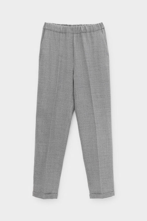 ЕТ 40010/серо-голубой меланж брюки жен