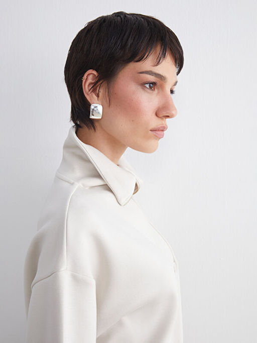 Dik Yaka Kad?n Sweatshirt