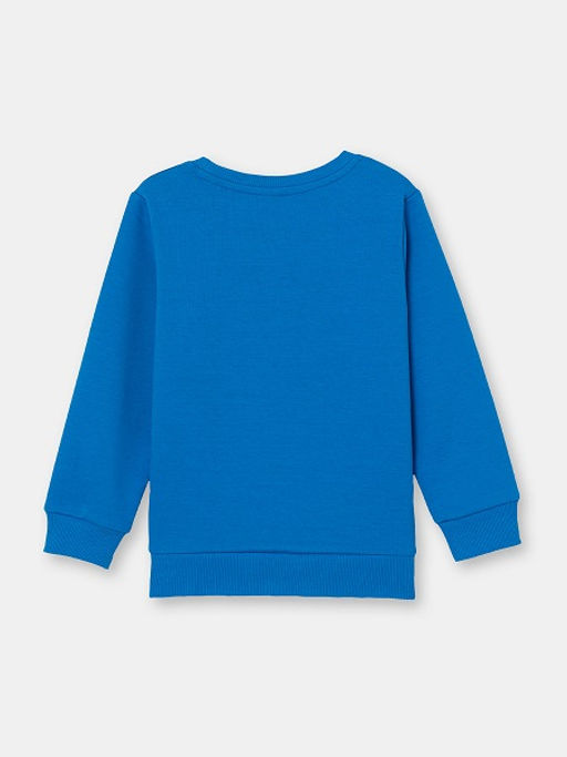 CRB wear/CSKB 63011-42-301 Джемпер модель свитшот для мальчика, синий/Ex.Cherubino  фото 3