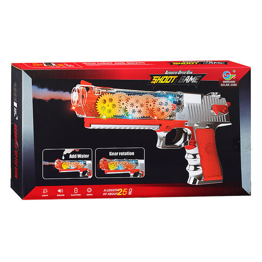 Пистолет "Космические шестеренки" в коробке