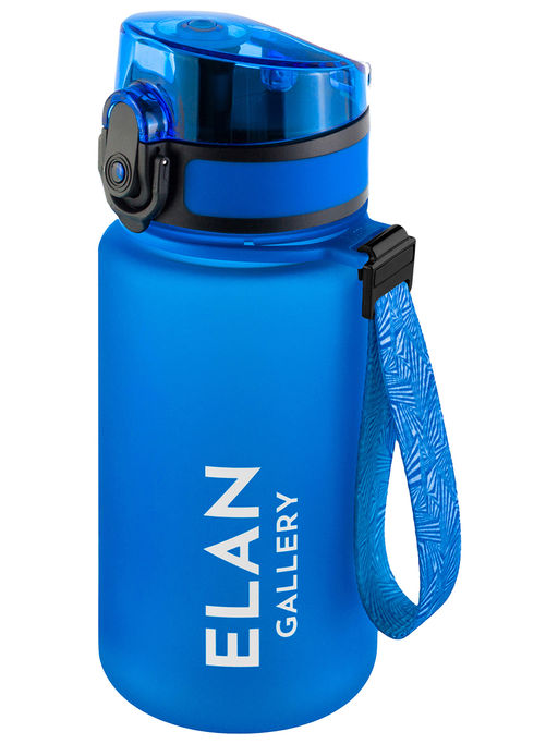 Бутылка для воды 350 мл 6,8*6,8*17 см "Style Matte" небесная