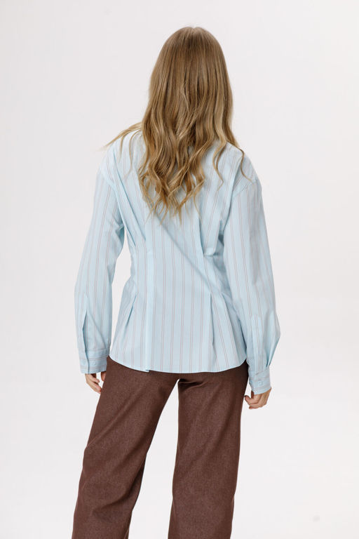 Рубашка Pirs 6556 голубой