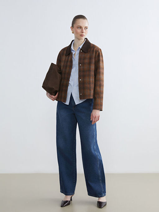 Baggy Fit Kad?n Jean Pantolon