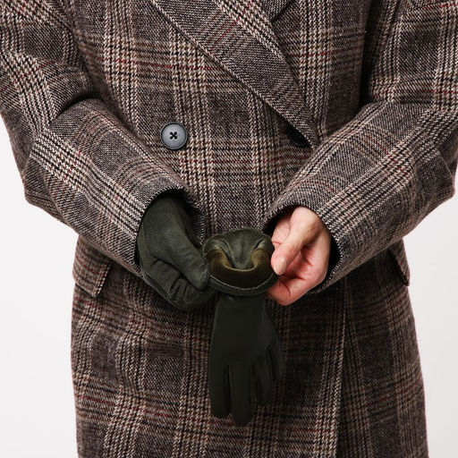 Перчатки женские, безразмерные, без утеплителя, цвет хаки - Simaland фото 5