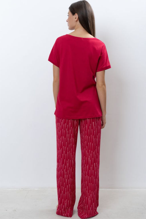 БРЮКИ ЖЕНСКИЕ (ПИЖАМНЫЕ) арт. 5712W-50082.3H-053 - Almando melado фото 4