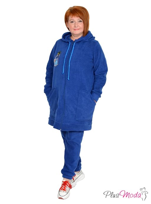 Толстовка Модель №1017 размеры 44-84 - Plusmoda фото 2