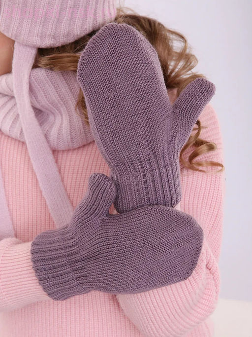 845-TM шерсть (р-р 16/9-10 лет) Варежки - Теплыши фото 4