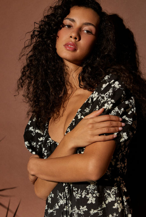 Concept club / Платье жен. Ladd черный принт  фото 6