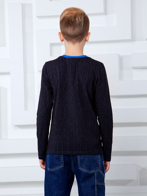 Футболка с длинным рукавом "Этоникс",графитовый