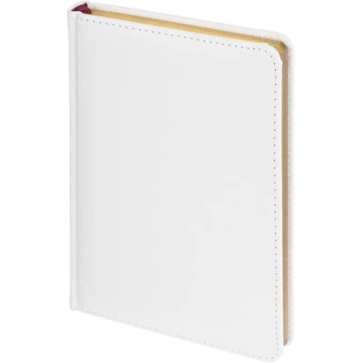 Ежедневник недатированный белый,А5,145х205мм,136л, Sidney NEBRASKA 3-128/06 - Attache фото 2