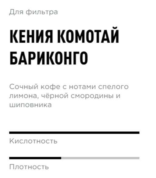 Кофе Кения Комотай Бариконго - Tasty coffee фото 2