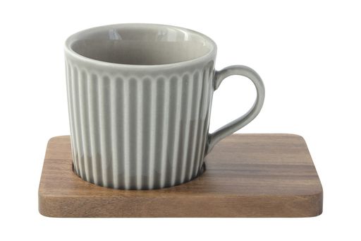 Набор чашек Время отдыха, серая, свентло-серая, темно-серая, белая, 0,11 л, 4 шт - Easy life фото 7