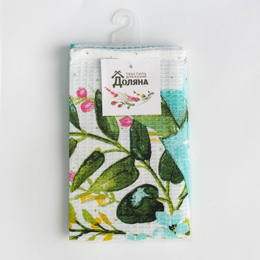 Полотенце пасхальное Доляна Счастливая пасха 35х60 см, 100% хл, 160г/м2  фото 5