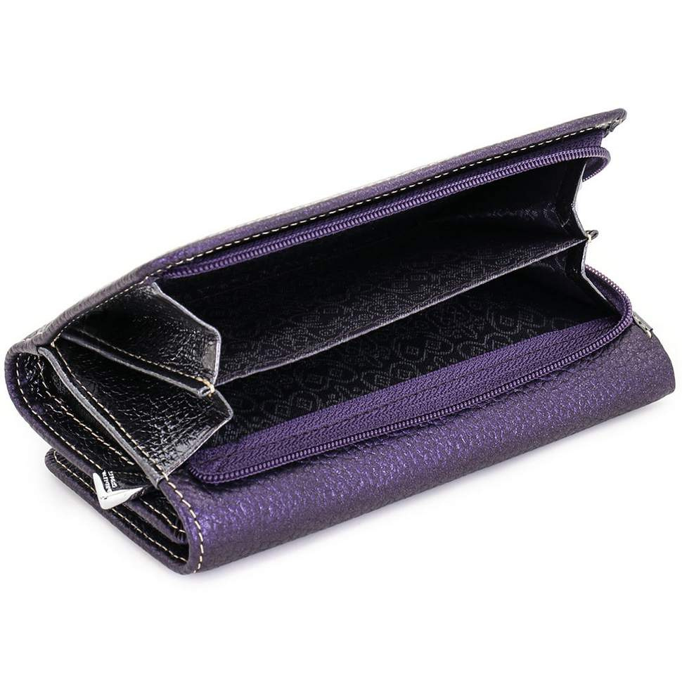 Маленький женский кожаный кошелек Sergio Valentini СВ 8140-109 фото 3