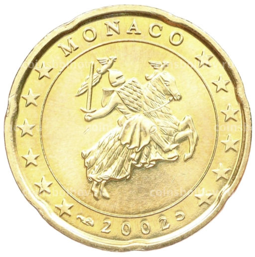 20 евроцентов 2002 года Монако