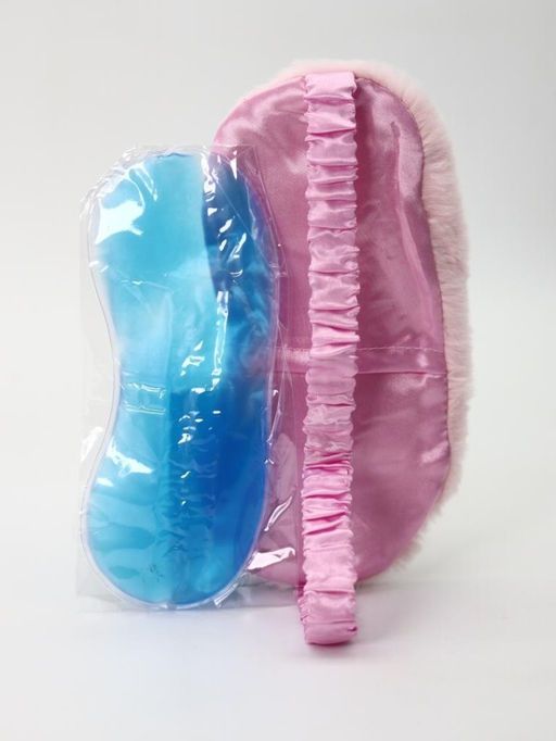 Маска для сна гелевая "Soft dreams", pink